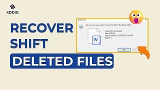 How to Recover Shift Deleted Files with or without Software on Windows 11/10 | 2024