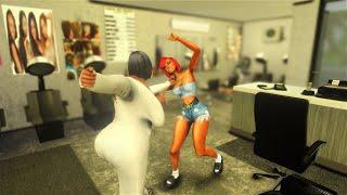 SIMS 4 'GET OUT MY FACE' BGC INSPIRED FIGHT *ANIMATION DOWNLOAD*