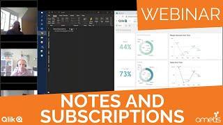 Notes and Subscriptions in Qlik Sense SaaS | Ometis webinar