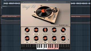 Vinyl Simulator Plugin (Pc/Mac VST, AU)  Hip-Hop,R&B,Trap