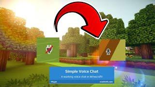 How To Use  Voice Chat in Povjav luncher | Simple Voice Chat in  Aternos || how to fix