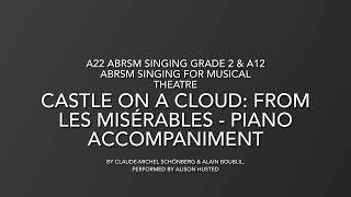 Castle on a Cloud: from Les Misérables- Piano Accompaniment in A minor