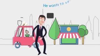 Flat Animated Promotional Video Production