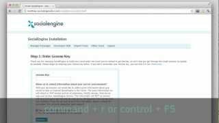 SocialEngine Installation Tutorial