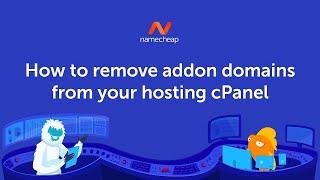 How to remove addons from your hosting cPanel