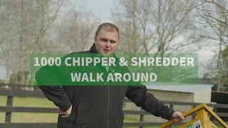 STEVENS 1000 Chipper & Shredder - Walk Around