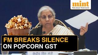 Why Caramel Popcorn Will Attract Different GST Rate From Salted Popcorn, FM Sitharaman Clarifies