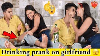 Drinking Prank On Ritika || Gone Romantic || On Public Prank