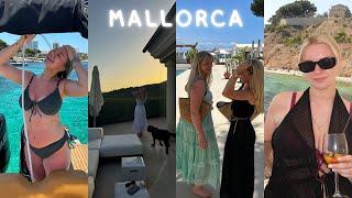 LET'S GO TO MALLORCA | beach clubs, finding balance, boat trips, yummy food!!!