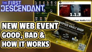 [FIRST DESCENDANT] NEW Web Event Guide: How It Works, The Good, The Bad & The Rewards