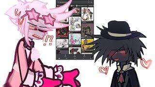 Why does everyone wants me and Pentious to fck? | Pentniss / Arackniss & Angel | Hazbin Hotel Gacha