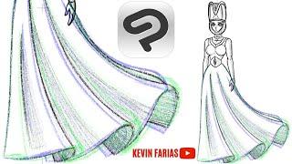 How to animate a dress in the wind in Clip Studio Paint EX / PRO | Kevin Farias