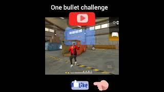 1 bullet challenge #freefire #shorts #freefirechallenge #realme #mobileplayer