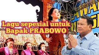 Eka uget uget  pancen lucu  " lagu sepesial untuk Bpk Prabowo "