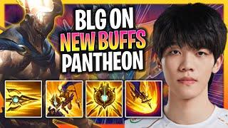 ON TRIES PANTHEON SUPPORT WITH NEW BUFFS! | BLG On Plays Pantheon Support vs Karma!  Season 2024