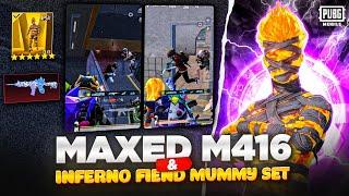 Dominating Mythic Arabic Squads With New Mummy Set & Maxed M416PUBG x Ultimate Inferno Fiend Set