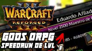 WARCRAFT 3 REFORGED: GOLDEN GODS ORPG, SPEEDRUN DE LEVEL PT.3! | WC3 custom gameplay em português