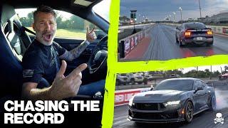 Whipple Supercharged 2024 Mustang Dark Horse | Chasing the WORLD RECORD!