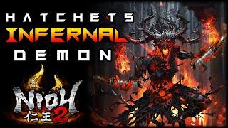 NIOH 2 | RANGED HATCHETS | Infernal Demon | NG+ Build Guide