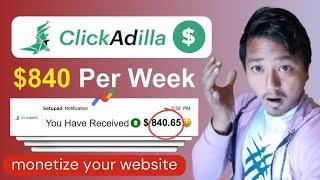 How to Monetize your Website with ClickAdilla | ClickAdilla Ad Network