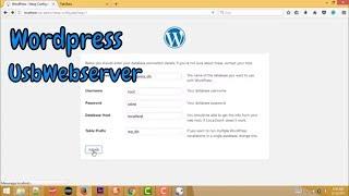 Cara Instal Wordpress Terbaru di USB Webserver