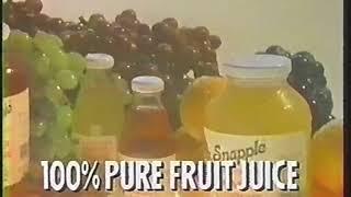 Snapple 1983 Vintage TV Commercial