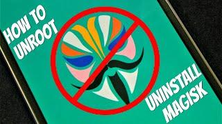 Unroot Any Android - Uninstall Remove Magisk Completely - Xiaomi Mi A2 | Easiest Way !!