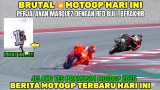 BRUTALJELANG TES SEPANG MOTOGP 2025, BERITA MOTOGP HARI INI,MARC MARQUEZ RED BULL,MOTOGP HARI INI