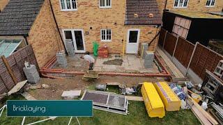 Home Extension 2021 - Entire Build Time Lapse