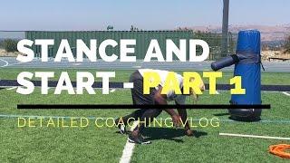 3 POINT STANCE  - PART 1 - Defensive Line Fundamentals and Techniques