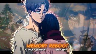 Memory reboot x attack on Titan [AMV/ EDIT] #anime #amvedit #amv #amvaudio #aotedit