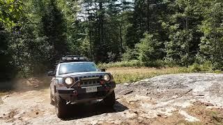 Jeep Patriot offroad - Steep rock!