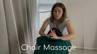 Mobile Chair Massage - Real Person ASMR