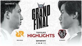 Best Moments | RRQ Hoshi vs Alter Ego Grand Final MPL ID S6 | Top Plays ESPORTSTV