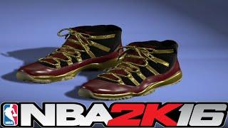 NBA 2K16 Shoe Creator - Jordan 11 Von Inky Customs ⋆#NBA2K16⋆