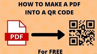 how to convert PDF into QR code by #ankushvarma