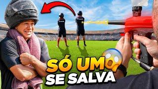 O MELHOR GOL SE SALVA DO PAINTBALL!! ️ *só um escapa*