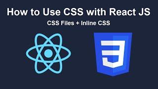 How to use CSS with React JS | CSS Files & Inline CSS | Convert CSS to JSX