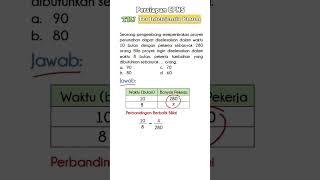 Soal TIU CPNS Perbandingan #cpns #tiucpns