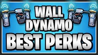 The BEST PERKS for the Wall Dynamo in Fortnite Save the World!