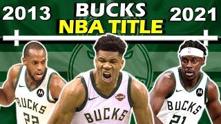 Timeline of GIANNIS' and the BUCKS' NBA CHAMPIONSHIP