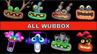 all wubbox mix 01-82 compilation | MSM - MY SINGING MONSTERS | fan made wubbox