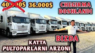 KATTA PUL TOPARLARGA KATTA CHEGIRMA. 4000$ ARZONIGA FAW YUK FURGONINI OLING.