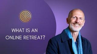 What is an online retreat?
