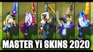 All Master Yi Skins Spotlight 2020 (League of Legends)