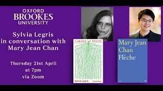 Sylvia Legris and Mary Jean Chan - a reading and conversation