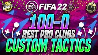 Best Custom Tactics Fifa 22 Pro Clubs - Best Formation Pro Clubs - FIFA 22 Pro Clubs - 41212