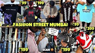 Fashion Street Mumbai 2024 EXPOSED | Lowest Cloths Market In Mumbai  | Churchgate Market