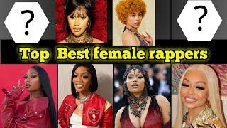 Top 16 BEST FEMALE RAPPERS  2024-25  The HOTTEST RAPPERS GIRLS