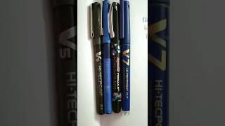 Pilot vs Trimax Mega comparison V5, V7 #pen #comparison